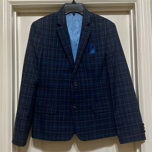 Class Club Plaid Sports Coat